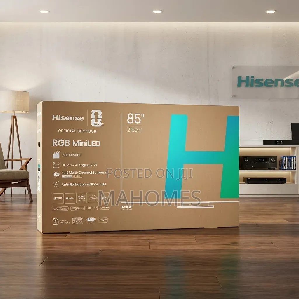 HISENSE RGB MiniLED 4K (85UR9S) 85Inches Now Available
