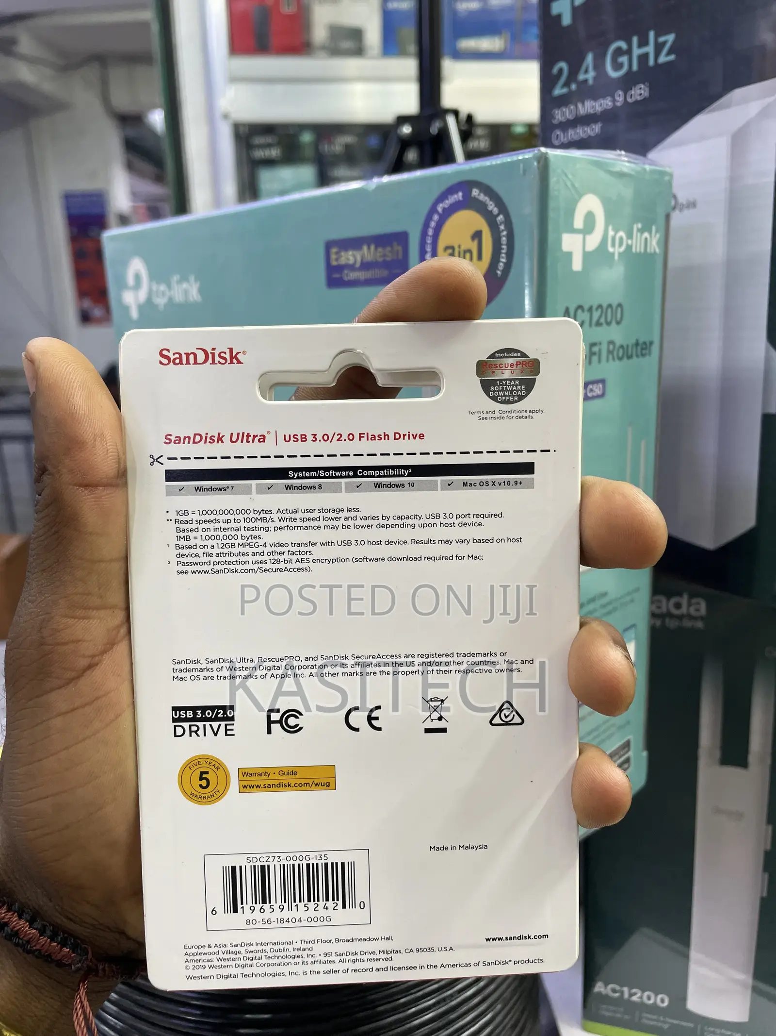 Sandisk Flash 32GB Chuma