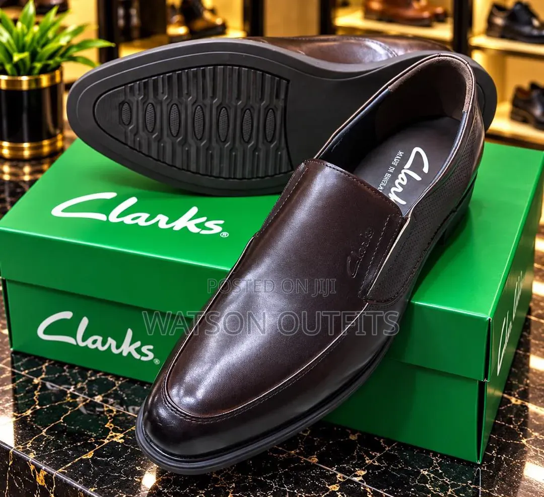 Clarks Design Official Men's Leather Shoes