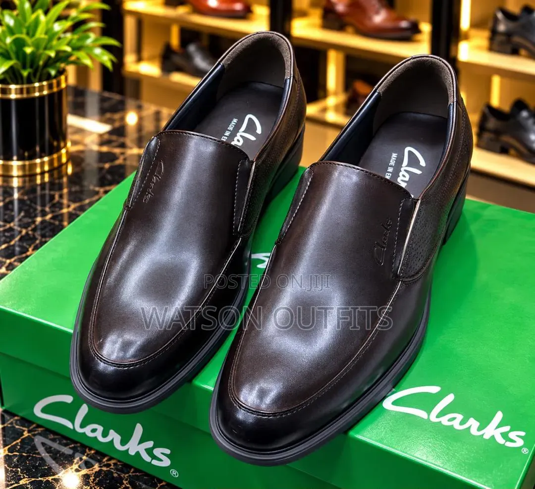Clarks Design Official Men's Leather Shoes
