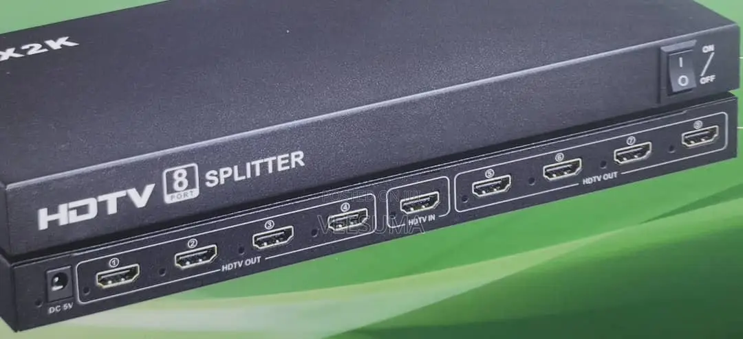 8-Port HDTV / HDMI Splitter 1x8 (4K / 2K Support)