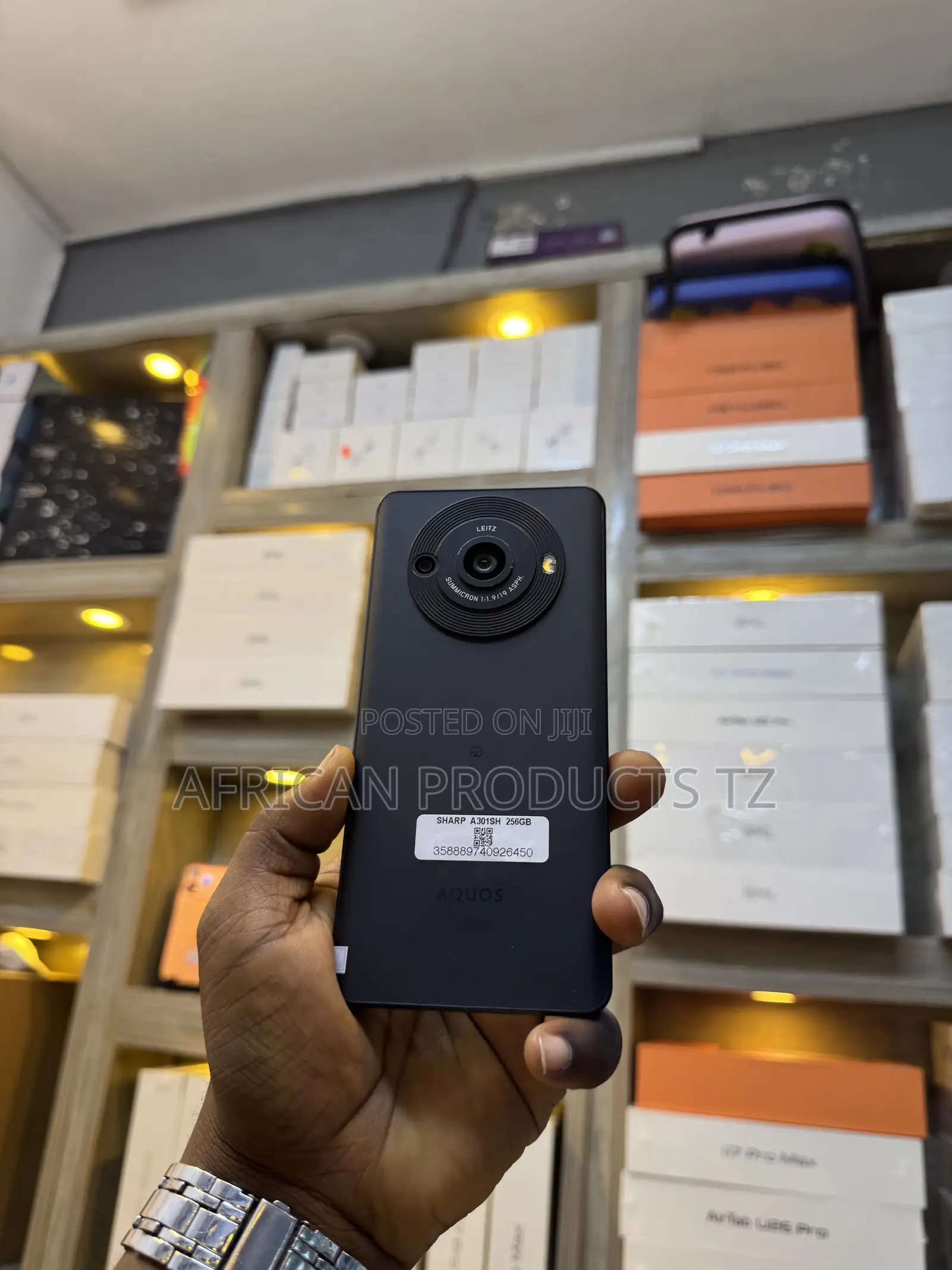 Sharp Aquos R8s pro 256 GB Black