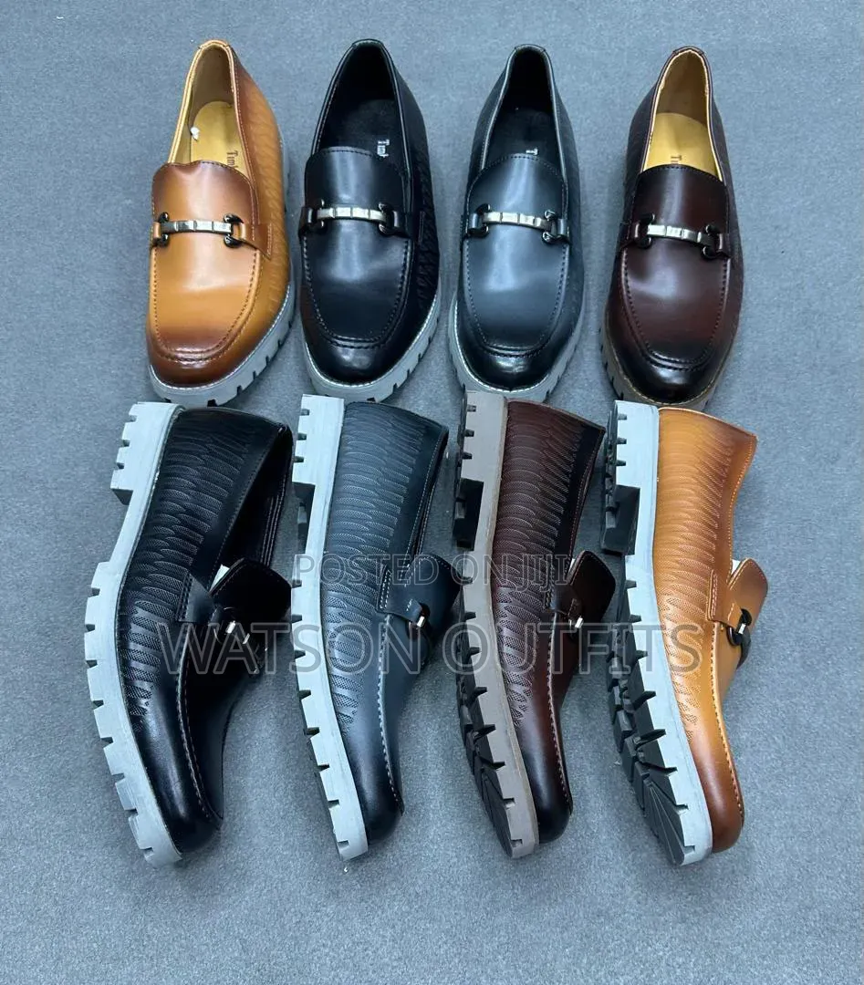 Casual Wear Design Men's Leather Shoes