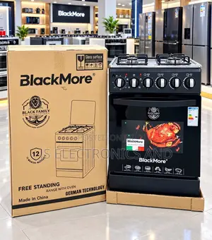 Blackmore Standing Cooker 50x50Cm Plate 3 Gas,1 Electric With Oven