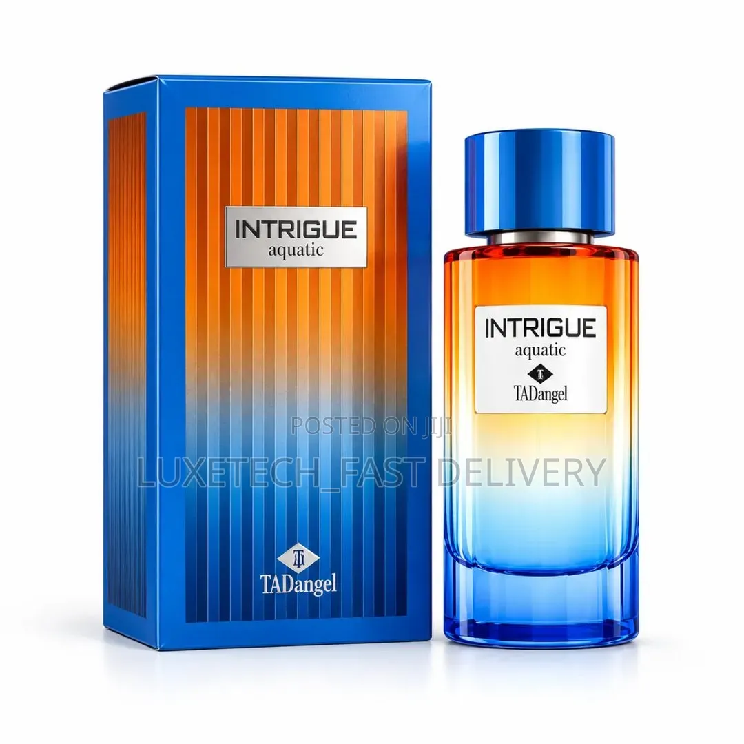 Intrigue Aquatic EDP 100ml – Unisex Fresh Clean and Cool Marine Scent