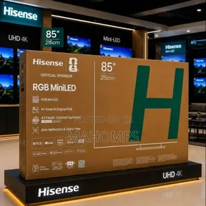 HISENSE RGB MiniLED 4K (85UR9S) 85Inches Now Available