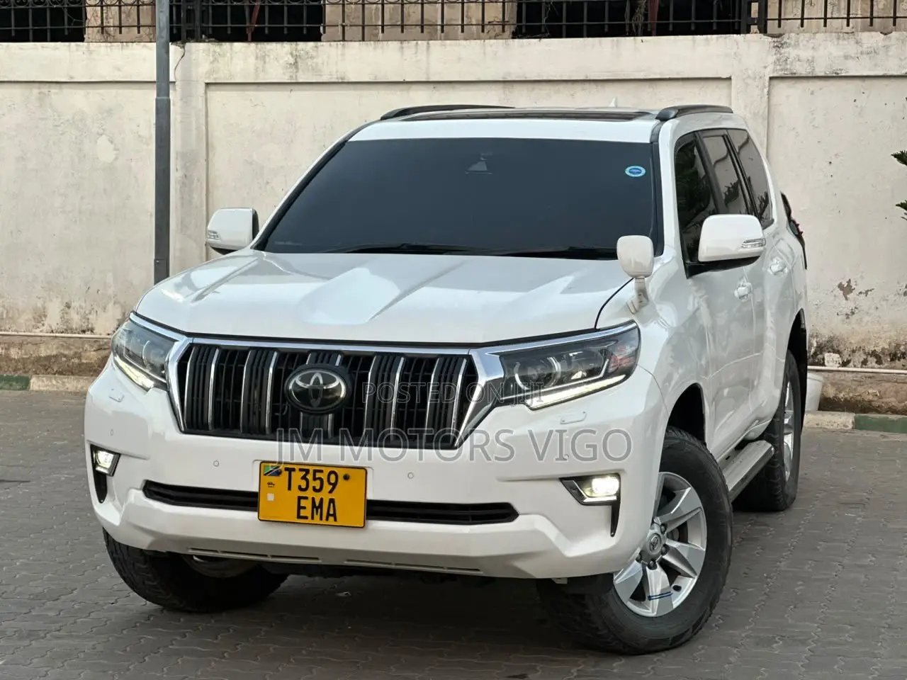 Toyota Land Cruiser Prado 2019 Pearl