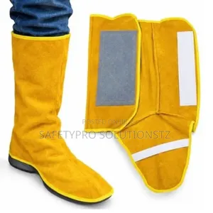 Leather Welding Leg Guards
