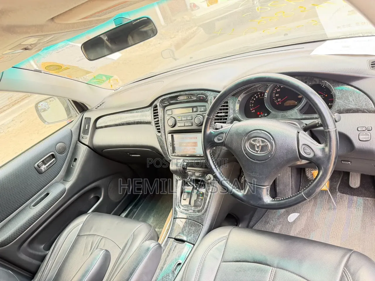 Toyota Kluger 2007 Black