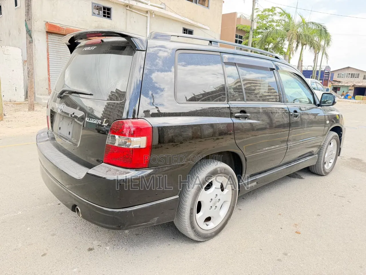 Toyota Kluger 2007 Black