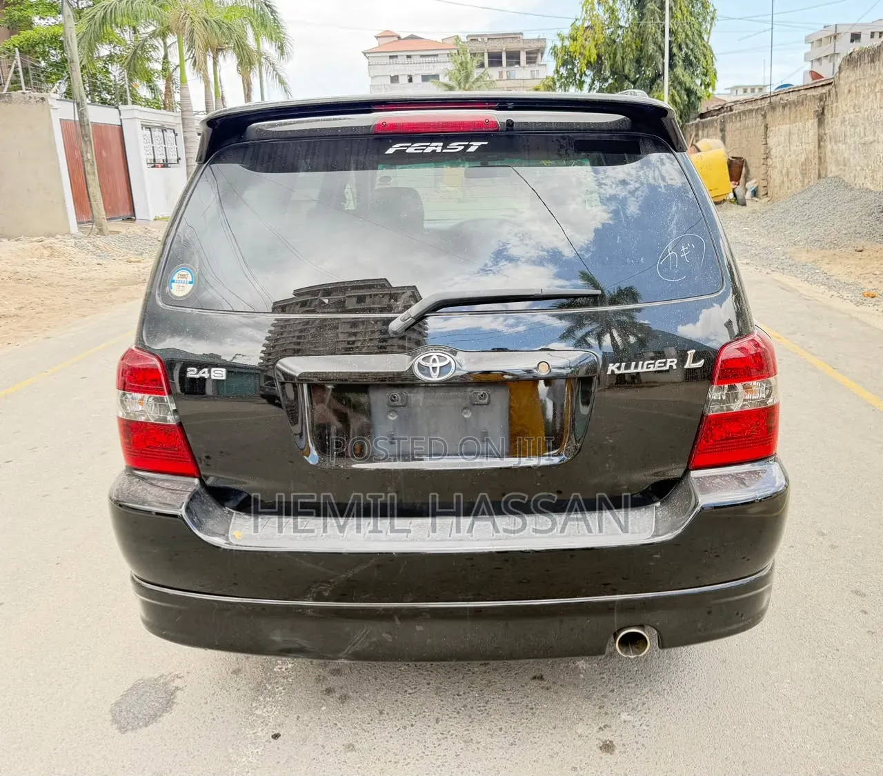 Toyota Kluger 2007 Black