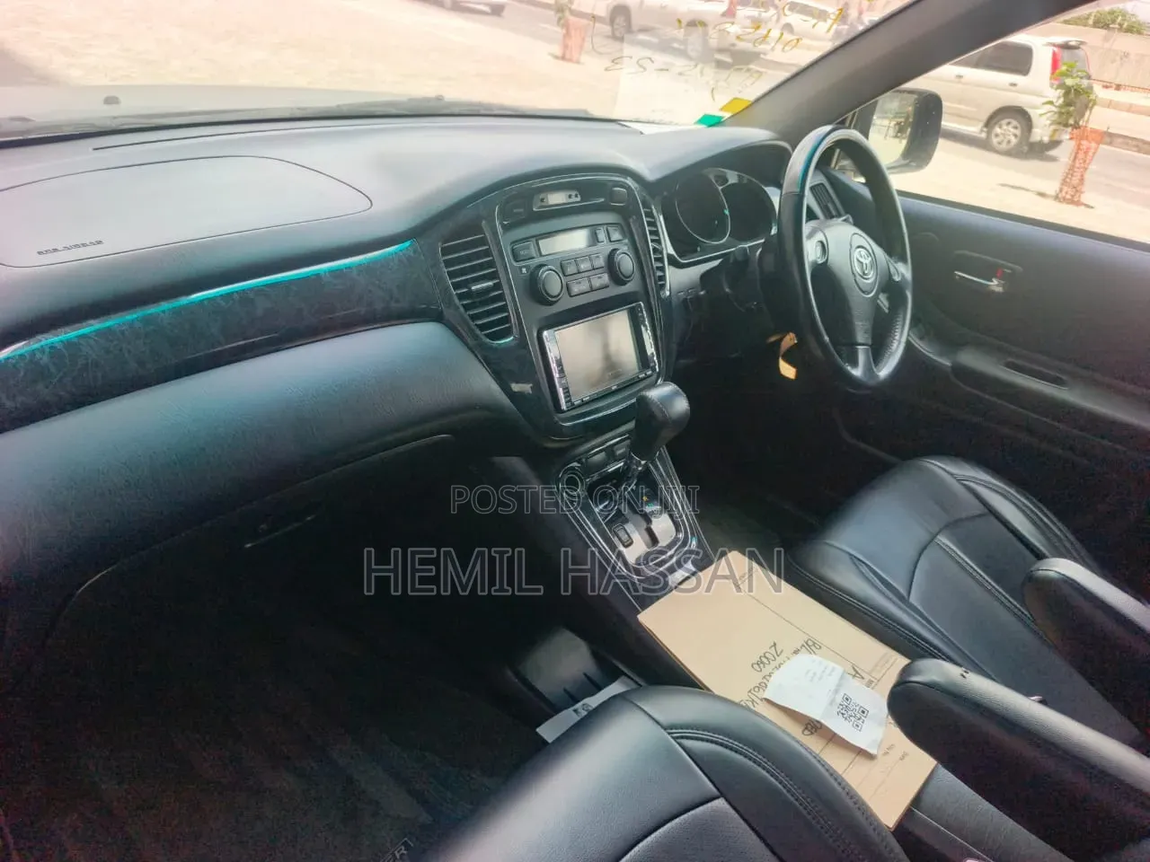 Toyota Kluger 2007 Black