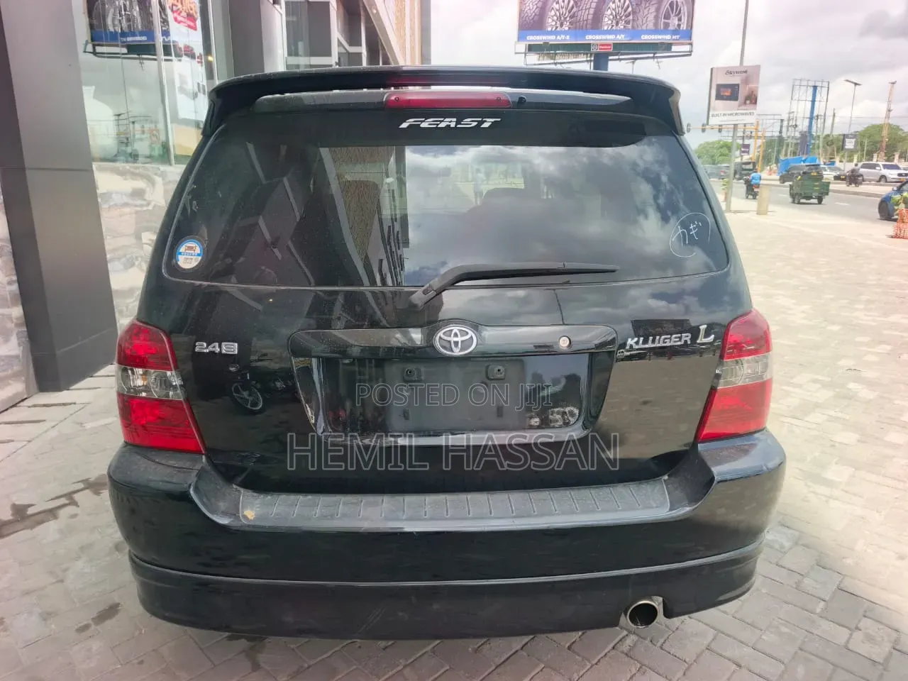 Toyota Kluger 2007 Black