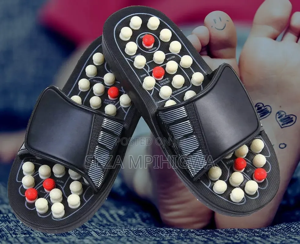 Acupuncture Foot Massage Slippers (Kandambili Za Massage