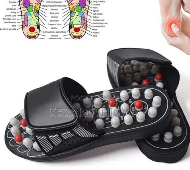 Acupuncture Foot Massage Slippers (Kandambili Za Massage
