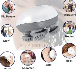 Kifalme Cha Massage: Smart Electric Head & Body Massager!