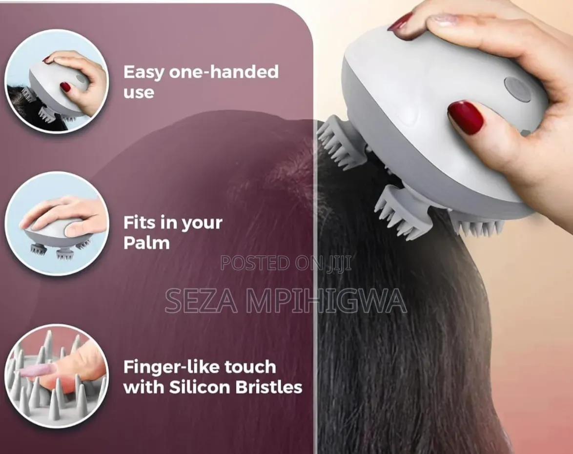 Kifalme Cha Massage: Smart Electric Head & Body Massager!