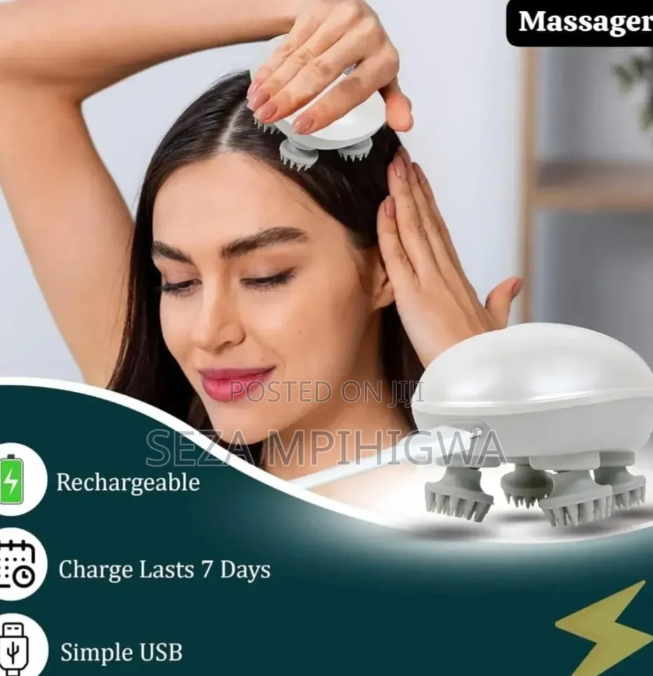 Kifalme Cha Massage: Smart Electric Head & Body Massager!