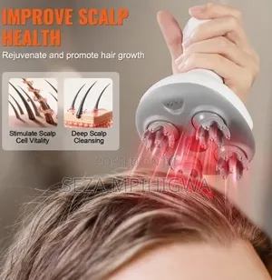 Kifalme Cha Massage: Smart Electric Head & Body Massager!