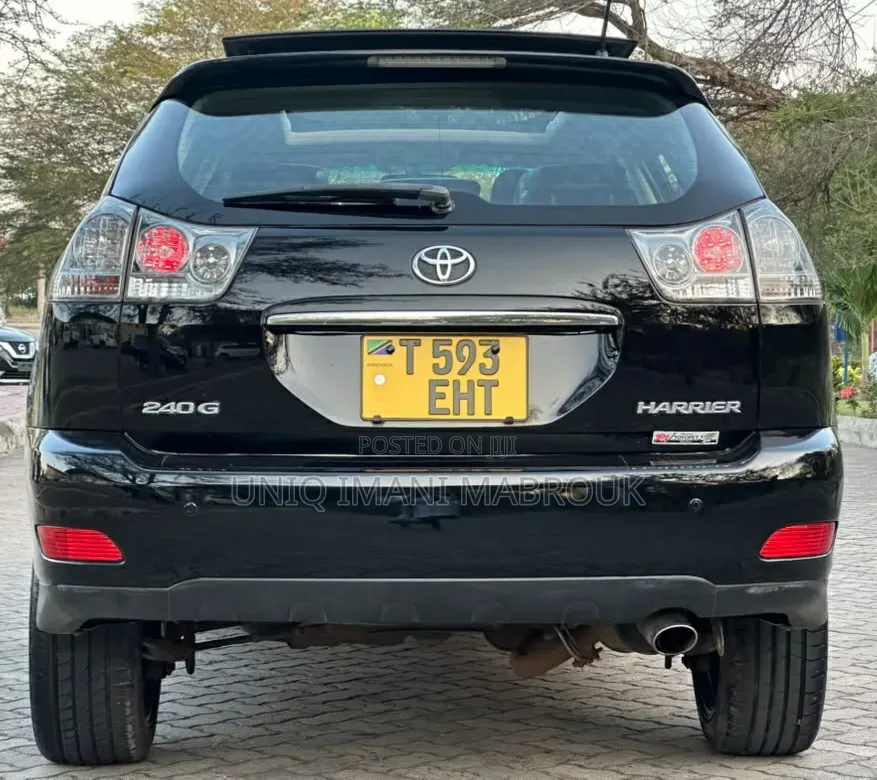Toyota Harrier 2007 Black