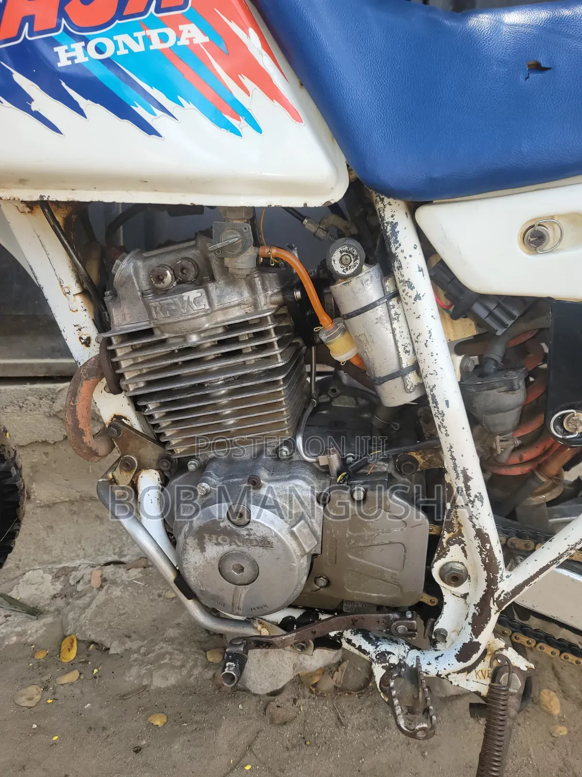 Honda XL 125 1993 White