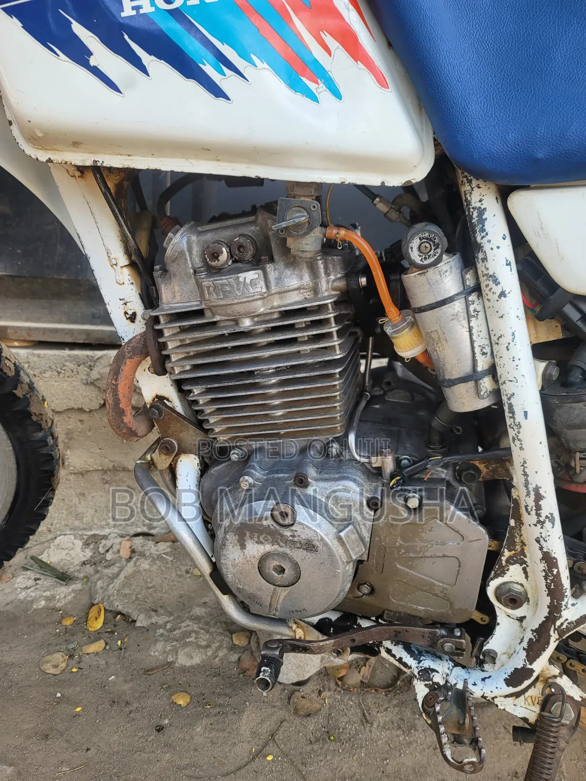 Honda XL 125 1993 White
