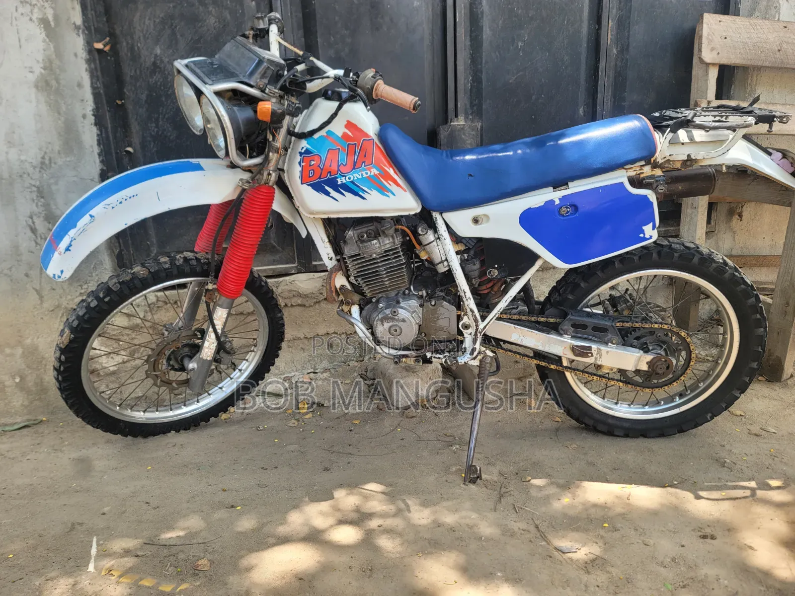 Honda XL 125 1993 White