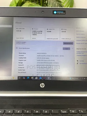 Laptop HP ProBook 430 G5 8GB Intel Core i5 SSD 256GB