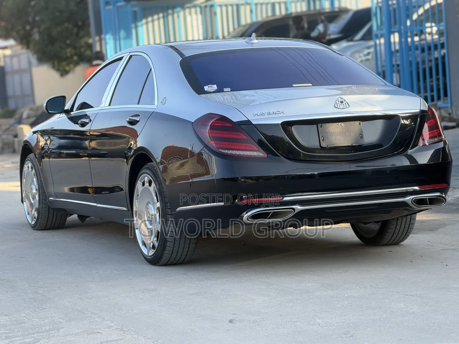 Mercedes-Benz S-Class Maybach S 400 4MATIC (X222) 2015 Silver