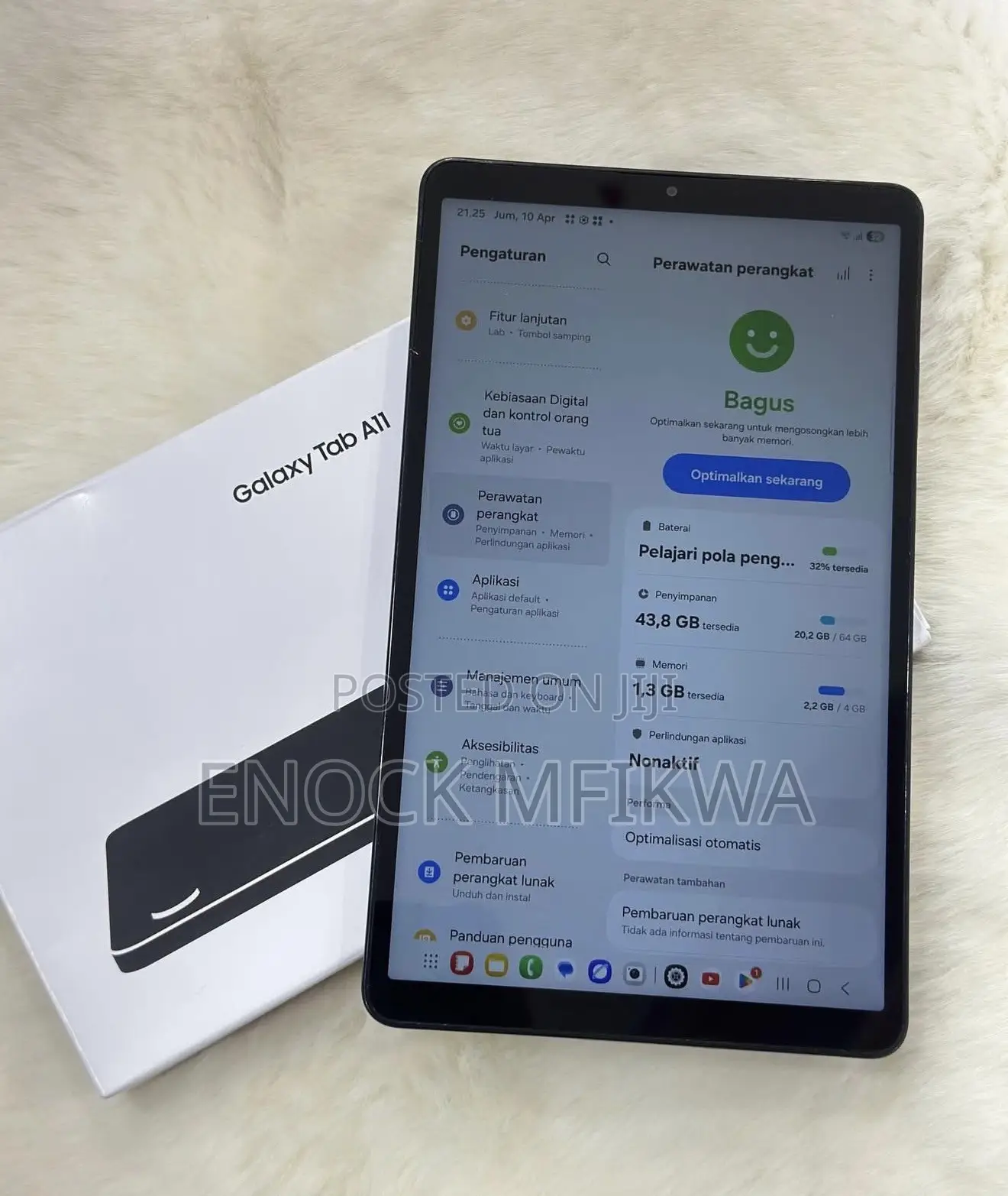 New Samsung Galaxy Tab A11 128 GB Black
