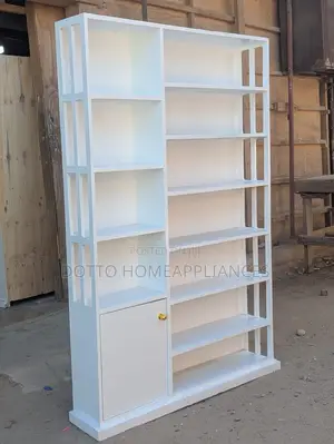 Shoe Rack Za Kuwekea Viatu Na Poch Mpya’s Zipo Tayari Nyeupe