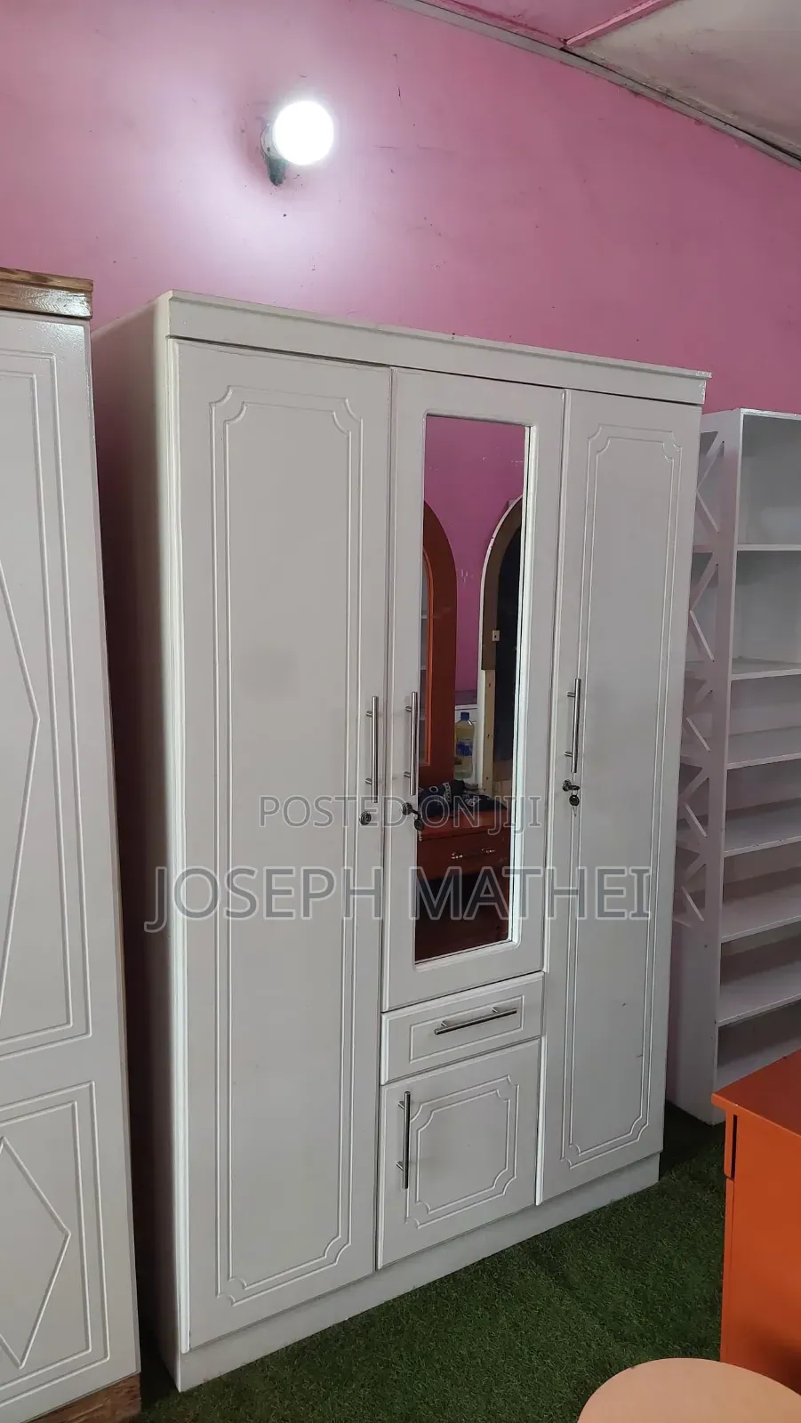 Cabinet 3 Door Soft Wood
