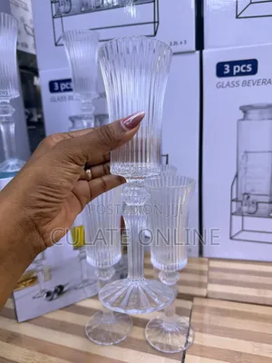 6pcs Wine / Champagne Glass Set