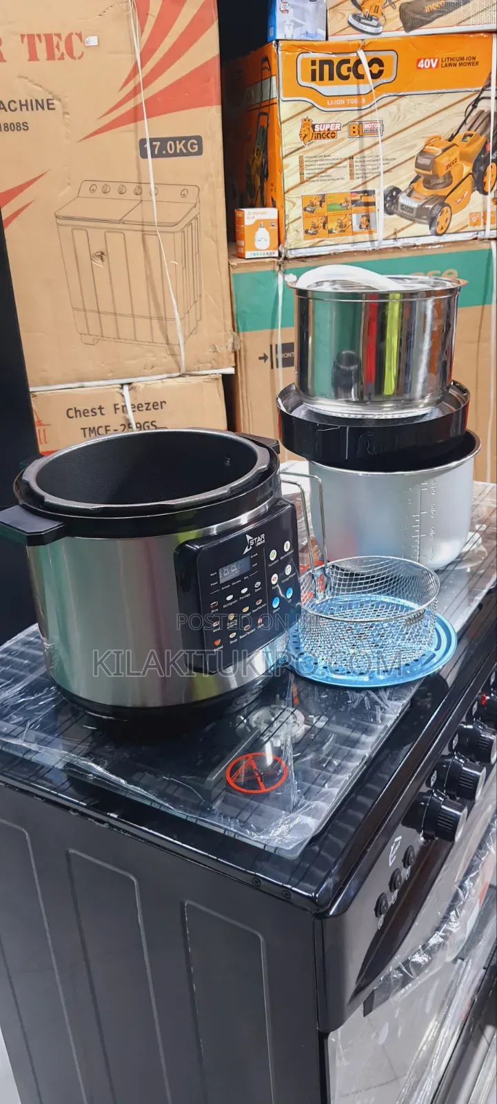 Smart Cooking Pressure Cooker Multifunction 7l