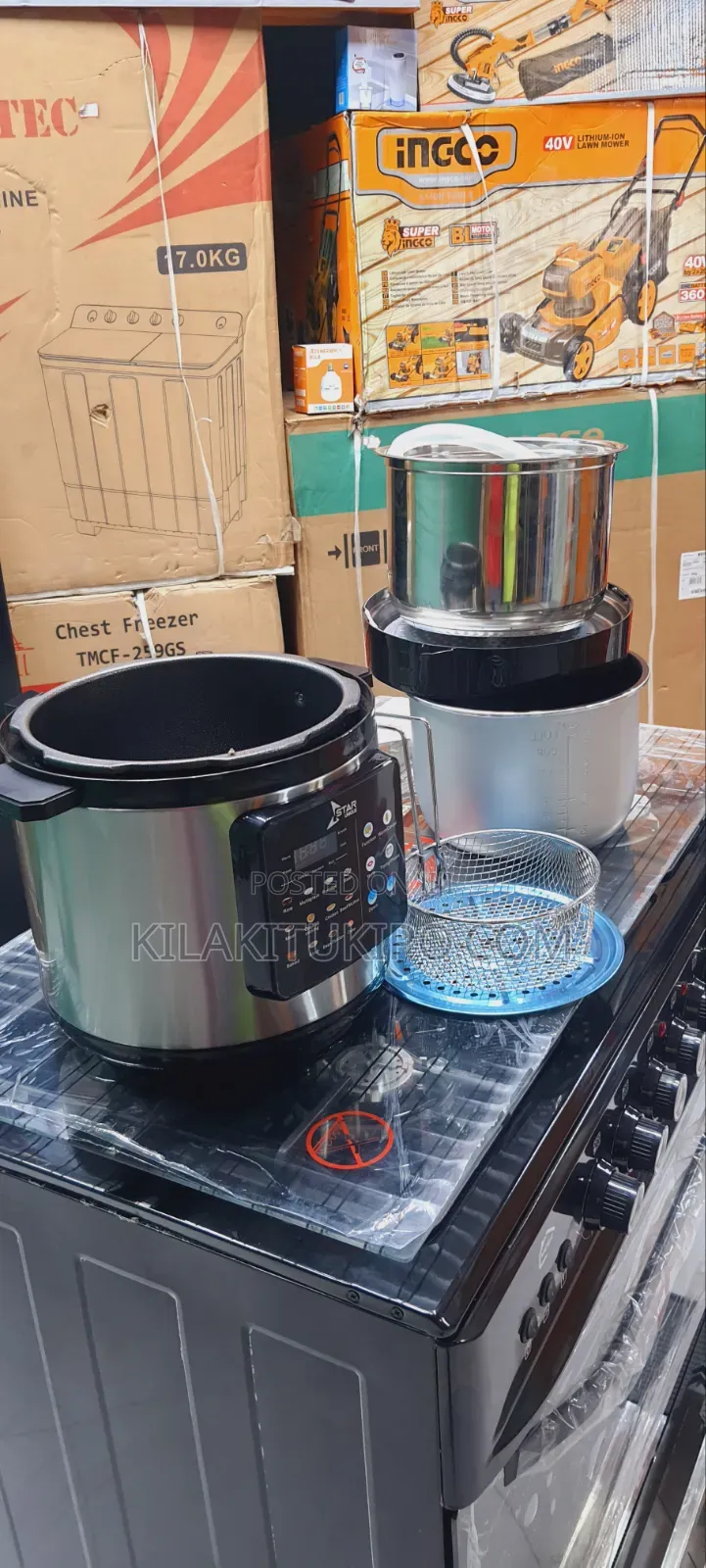 Smart Cooking Pressure Cooker Multifunction 7l