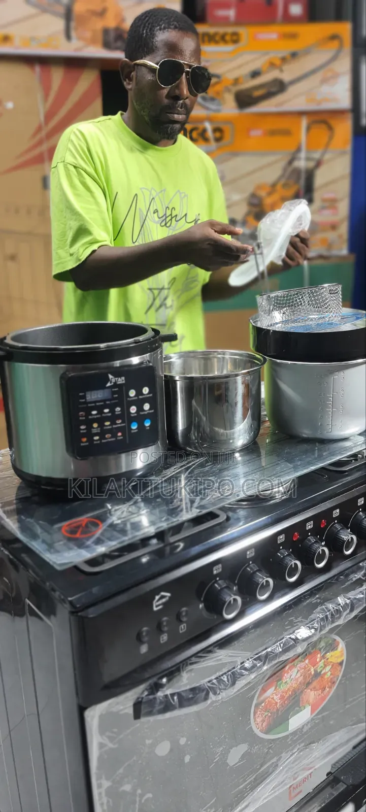 Smart Cooking Pressure Cooker Multifunction 7l
