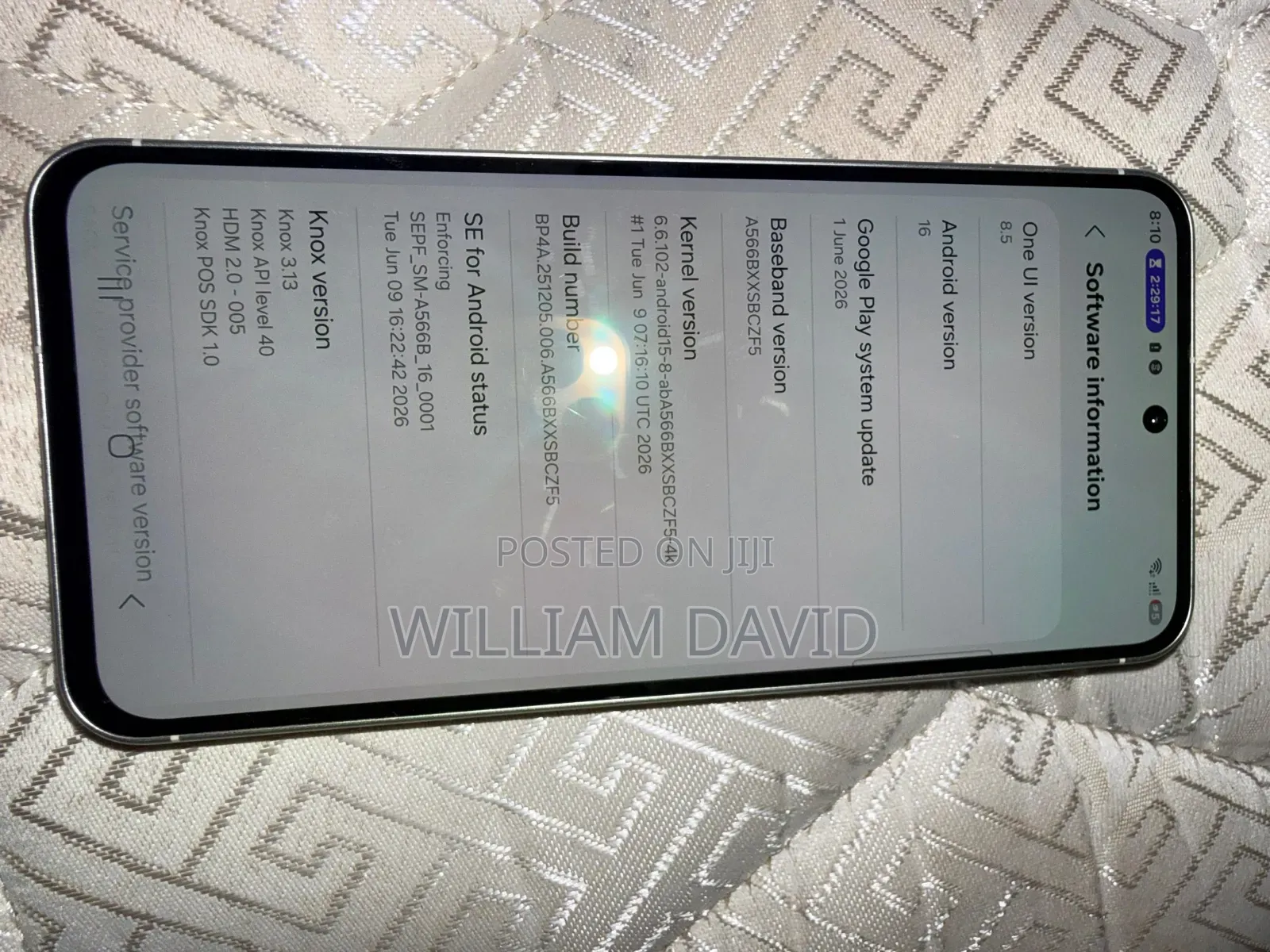 Samsung Galaxy A56 256 GB White