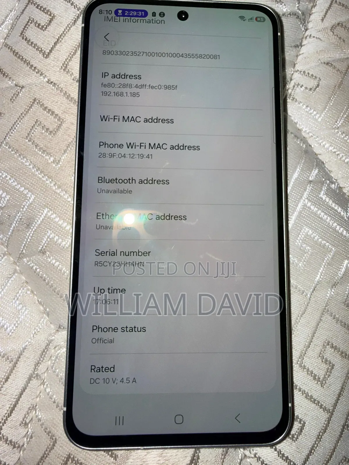 Samsung Galaxy A56 256 GB White