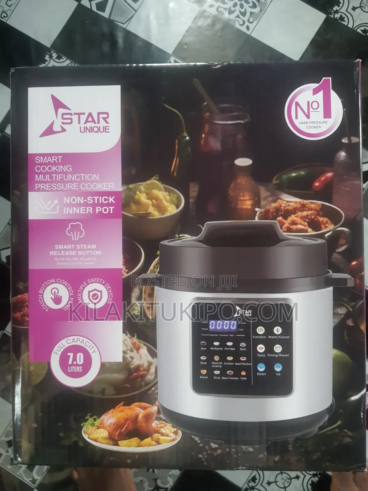 Smart Cooking Pressure Cooker Multifunction 7l