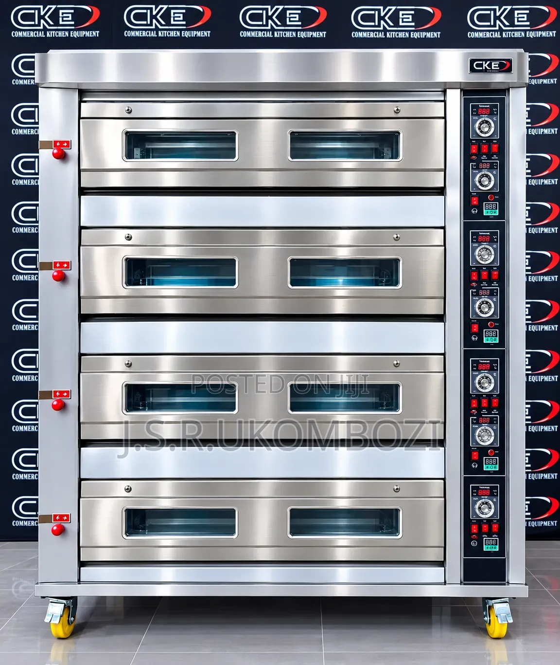 Commercial Oven Ya Gesi - *Deki 4, Tray 12*