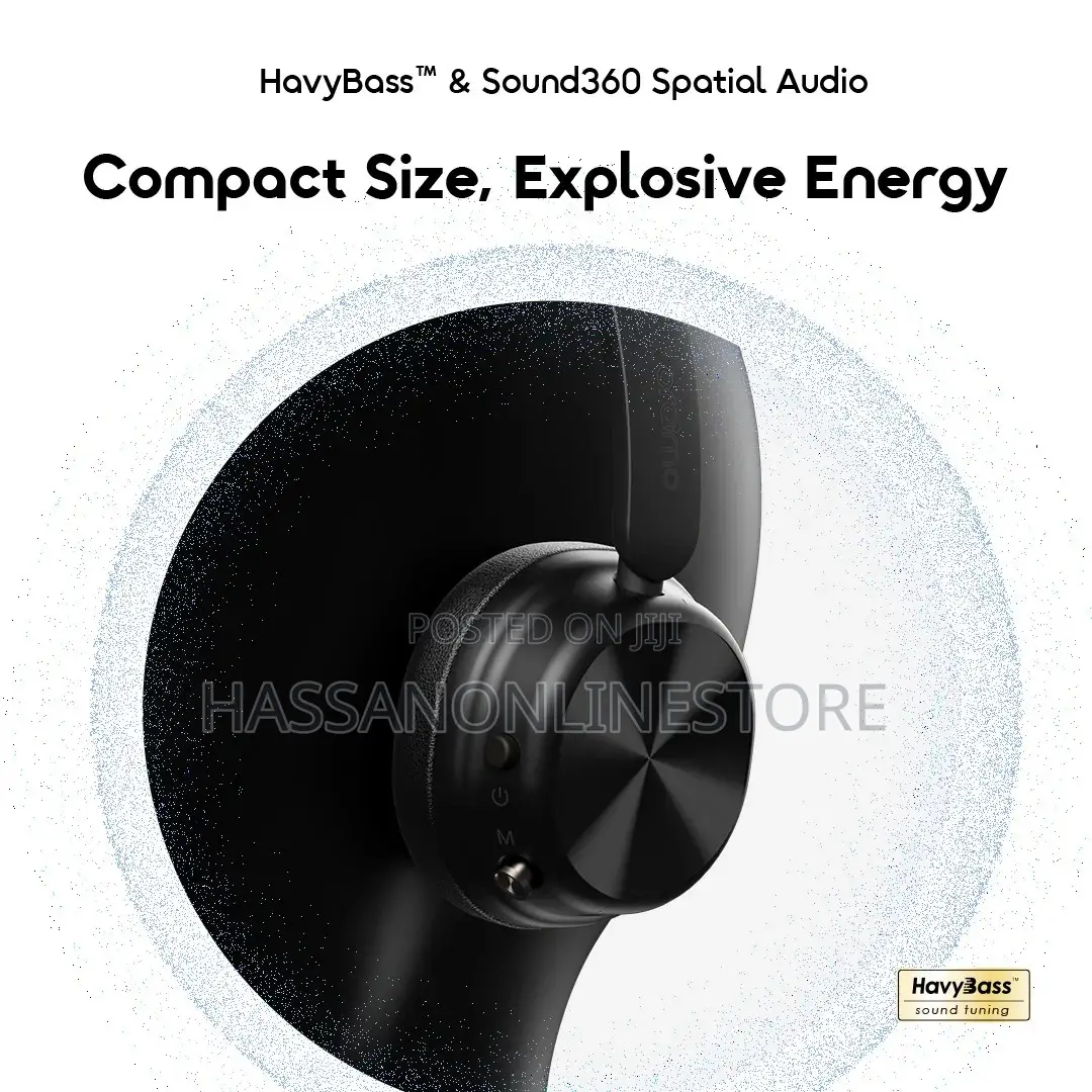 Oraimo BoomPop Air Lightweight on-Ear Wireless Headphones