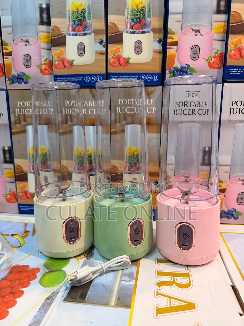 Portable Rechargeable Blender