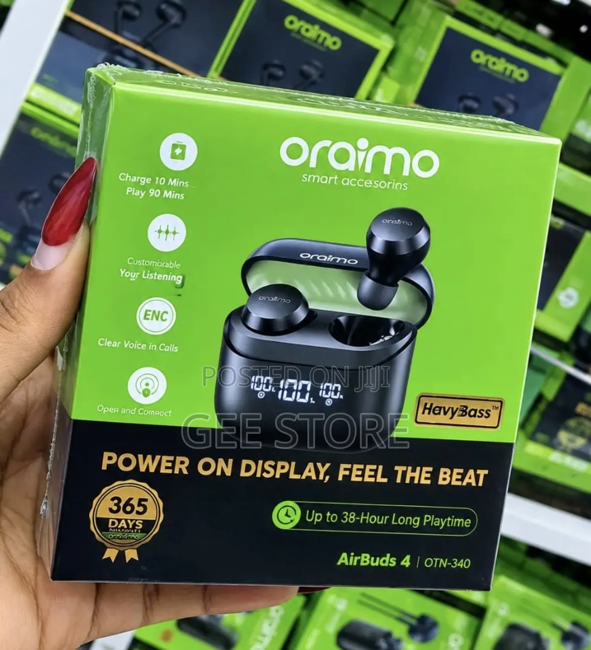 Oraimo AirBuds 4 (OTN-340 / OTW-340) True Wireless Earbuds