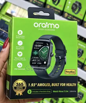 The Oraimo Watch Nova 2 Lite (OSW-814L) Smartwatch