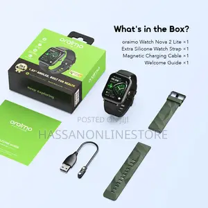 Oraimo Watch Nova 2 Lite 1.93'' AMOLED Smart Watch