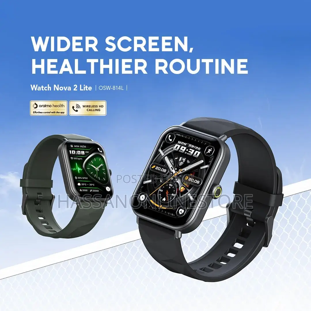 Oraimo Watch Nova 2 Lite 1.93'' AMOLED Smart Watch
