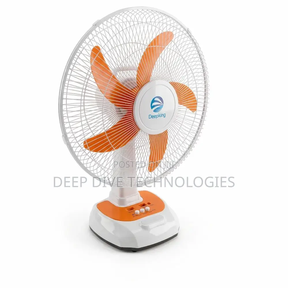 DK-153S Rechargeable Solar Table Fan