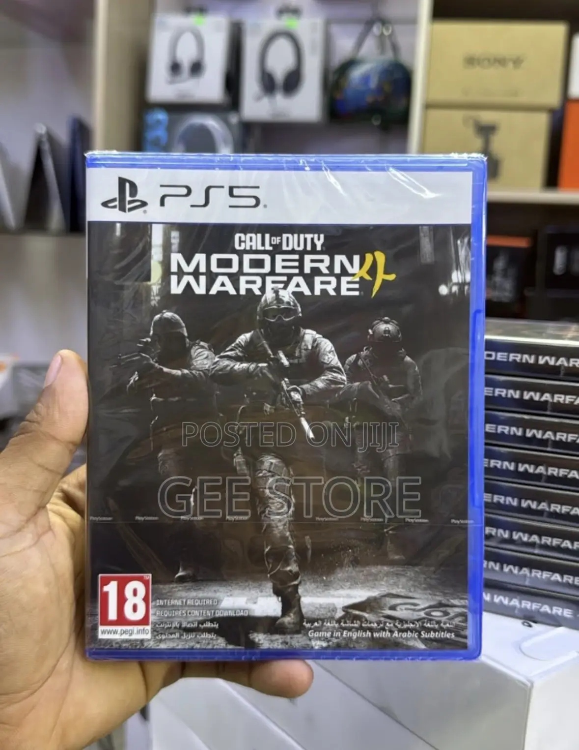 Game Call of Duty: Modern Warfare 4 for the PlayStation 5 (PS5).