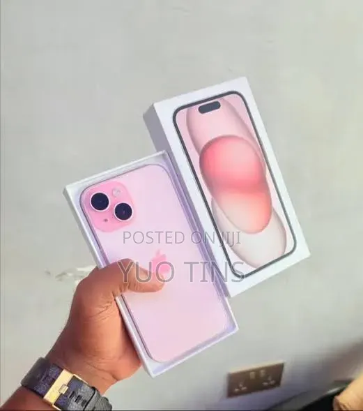 New Apple iPhone 15 128 GB Pink