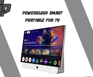 Powerology Smart Portable FHD TV, a 27-Inch Cordless and Rechargable